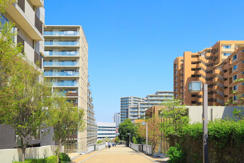 Image of landscape and neighborhood